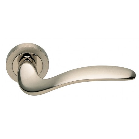 Klamka SALINA NIK/NIS nikiel/ nikiel satyna MANITAL