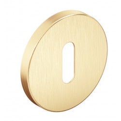 Rozeta okrągła SLIM na klucz złoty mat