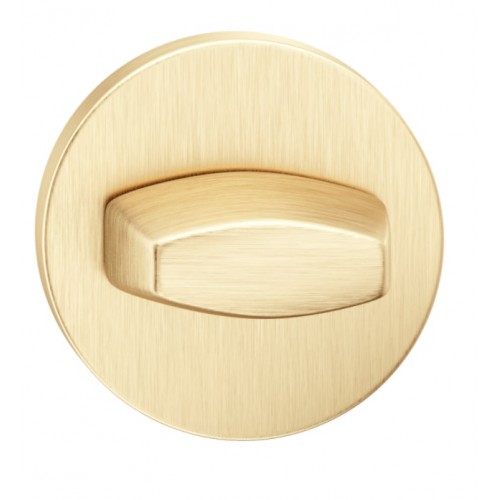 Blokada WC okrągła SLIM złoty mat