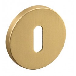 Rozeta okrągła FIT RFO MG01 złoty mat na klucz