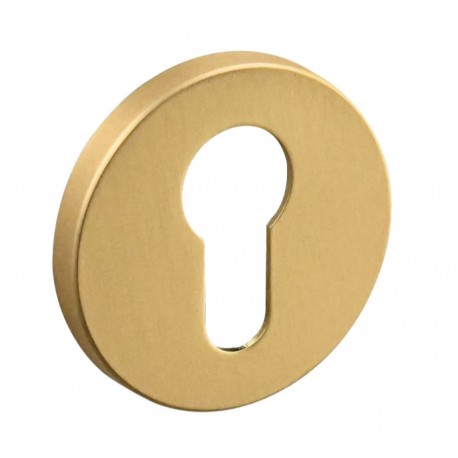 Rozeta okrągła FIT RFO MG02 złoty mat na wkładkę