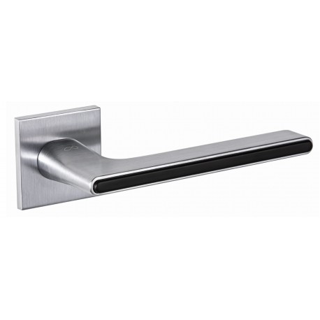 Klamka FERRARA chrom-mat/czarna KFRA S M700/B00 SZ. KW. SLIM