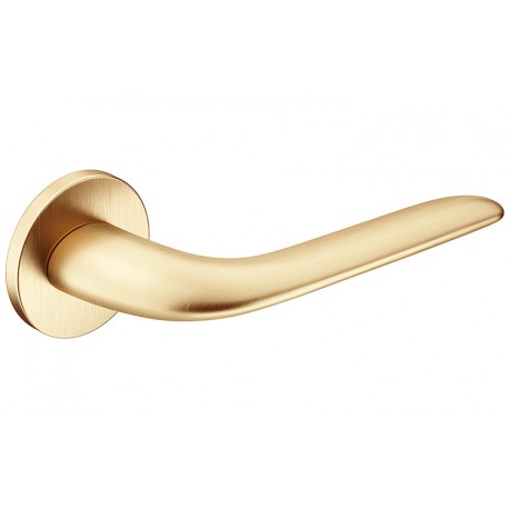 Klamka MOON R SLIM złoty mat