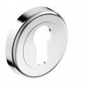 Rozeta okrągła CL na wkładkę chrom