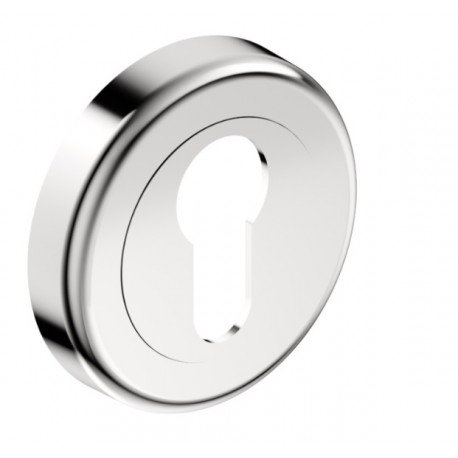 Rozeta okrągła CL na wkładkę chrom