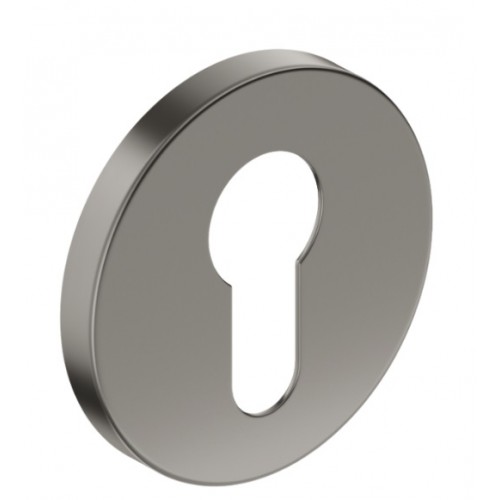 Rozeta okrągła SLIM na wkładkę gunmetal