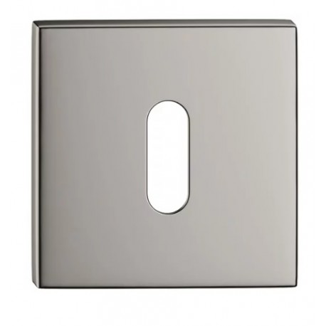 Rozeta kwadrat SLIM na klucz gunmetal