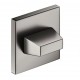 Blokada WC kwadrat SLIM gunmetal