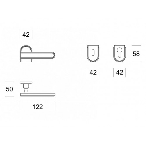 Klamka DECO CR chrom