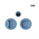 Uchwyt wpuszczany okrągły do drzwi przesuwnych ONE Niebieski ocean