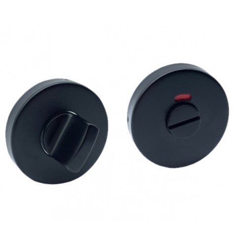 Blokada WC okrągła R8 czarna VDS