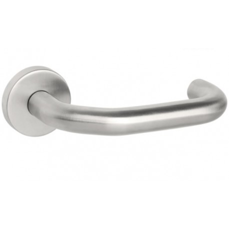 Klamka INVESTA inox rozeta okrągła VDS