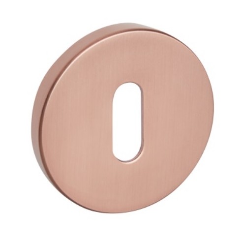 Rozeta R68F miedź satyna na klucz VDS