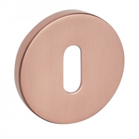 Rozeta R68F miedź satyna na klucz VDS