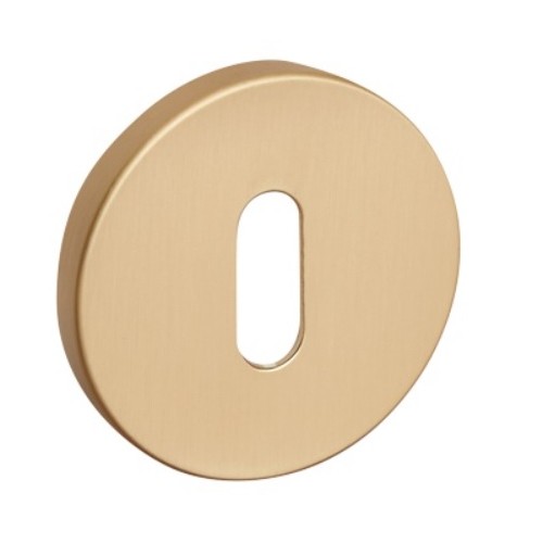 Rozeta R68F złoty satyna na klucz VDS