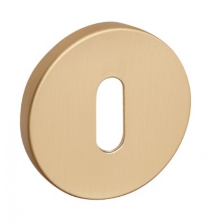 Rozeta R68F złoty satyna na klucz VDS